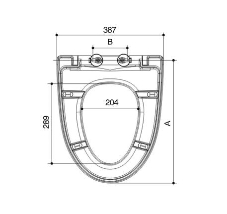 SP - Bộ nắp cho bồn cầu 588.79.401 Hafele 588.79.591